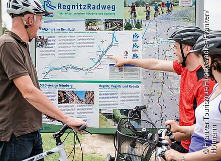 Radeln auf dem RegnitzRadweg