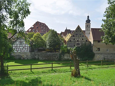 Altstadt aus dem Grünen