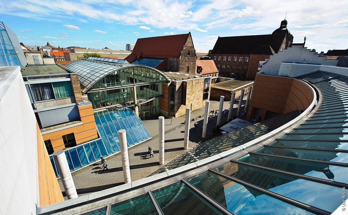 Germanisches Nationalmuseum und Straße der Menschenrechte