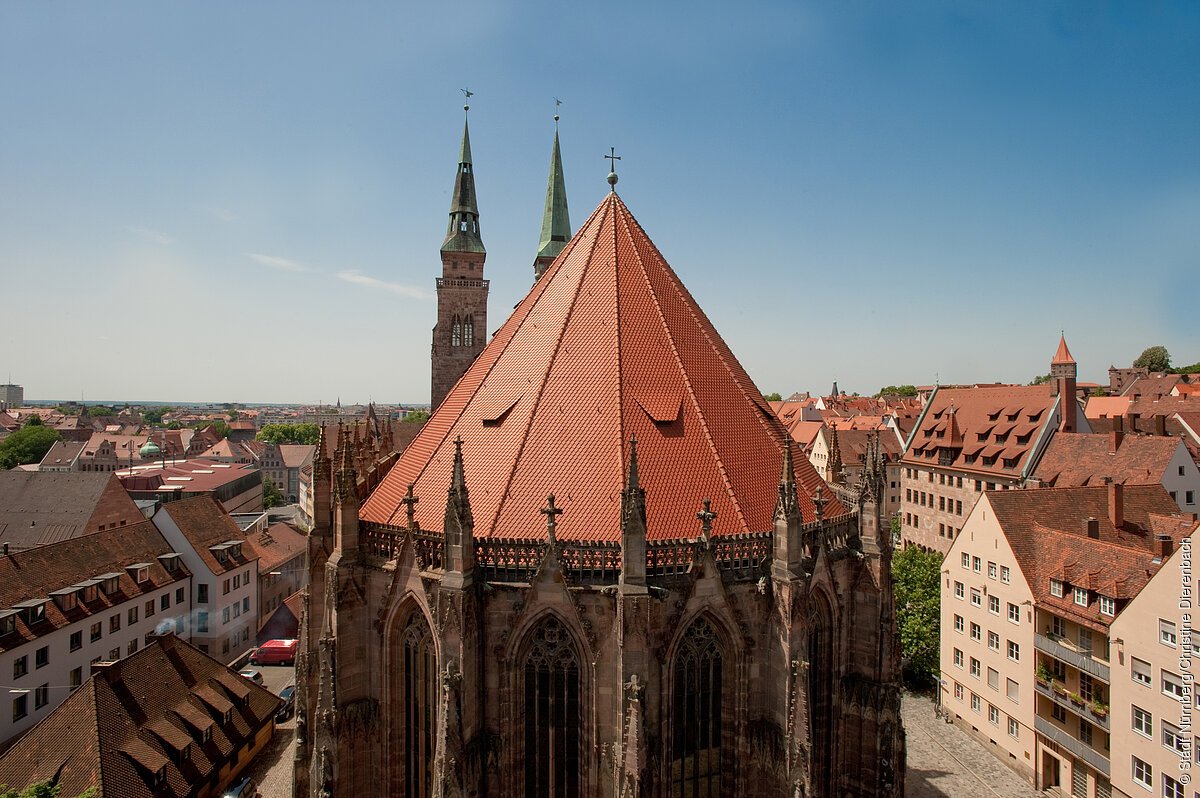 28/06/2012 Blick aus dem Rathausturm Wolfscher Bau( Foto:Christine Dierenbach)