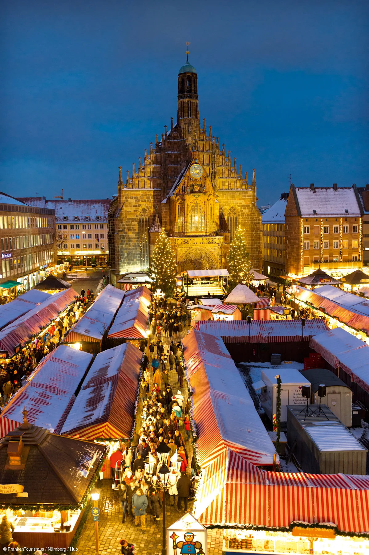 Christkindlesmarkt, weihnachtliches Nürnberg