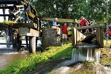 Wasserschöpfrad bei Hausen (Fränkische Schweiz)