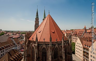 28/06/2012 Blick aus dem Rathausturm Wolfscher Bau( Foto:Christine Dierenbach)