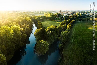 Flussdreieck Rednitz, Pegnitz und Regnitz (Fürth, Städteregion Nürnberg)